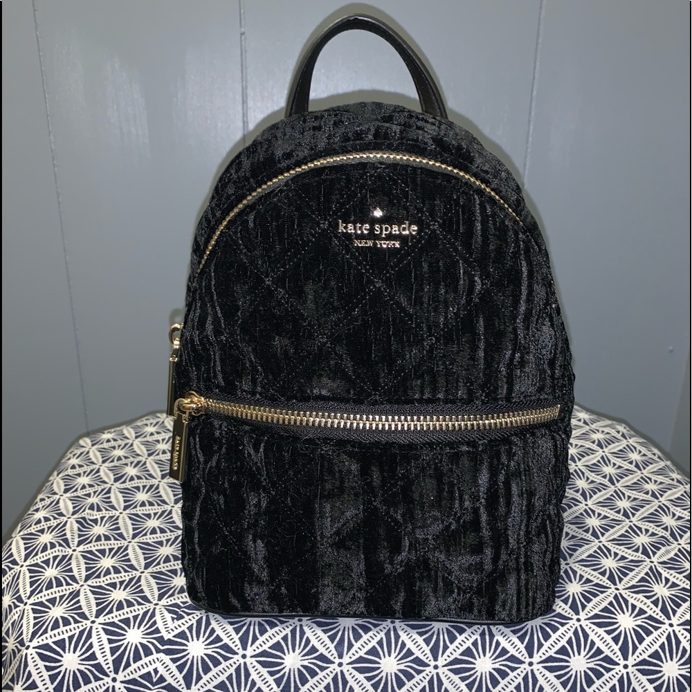 KATE SPADE ♠️ NATALIA MINI CONVERTIBLE BLACK BACKPACK